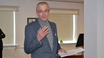 Vecticībnieku dzejas krājuma atvēršana Jēkabpilī