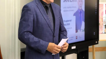 Tikšanās ar juristu, ilggadēju prokuroru, pedagogu un sabiedrisko darbinieku Jāni Ievīti