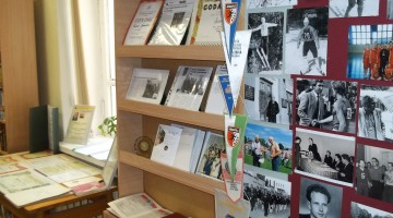 Sporta veterāniem Francim Sjomkānam un Jānim Knodzem veltīta izstāde