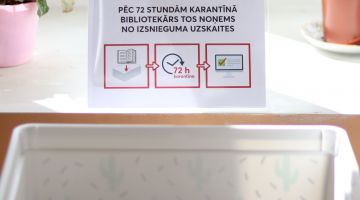 Bibliotēkas ikdiena ārkārtas situācijas laikā