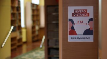 Bibliotēkas ikdiena ārkārtas situācijas laikā