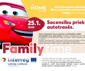 25.janvārī 15:00 / “Sacensību prieks autotrasēs.”
