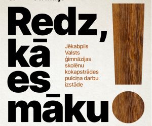Tikšanās ar kokapstrādes pulciņa dalībniekiem