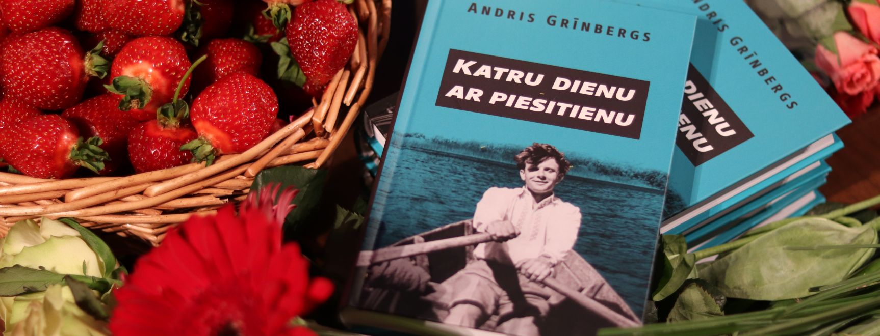 Andra Grīnberga grāmatas atvēršanas pasākums fotomirkļos