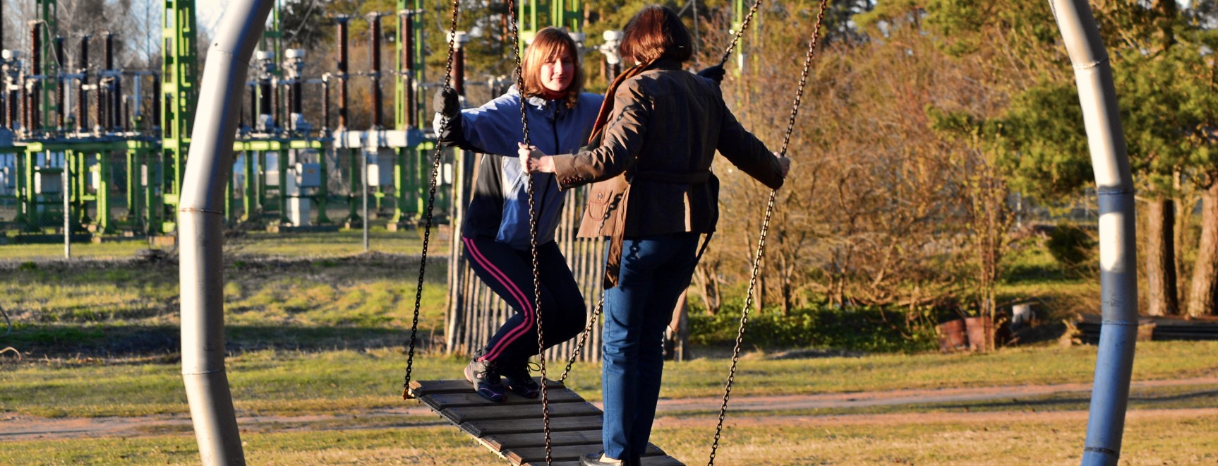 Sportojām Mežaparkā