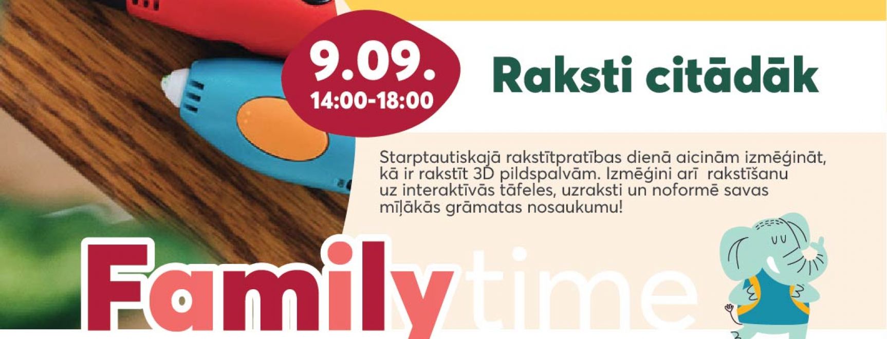 Aicinām uz radošo darbnīca 