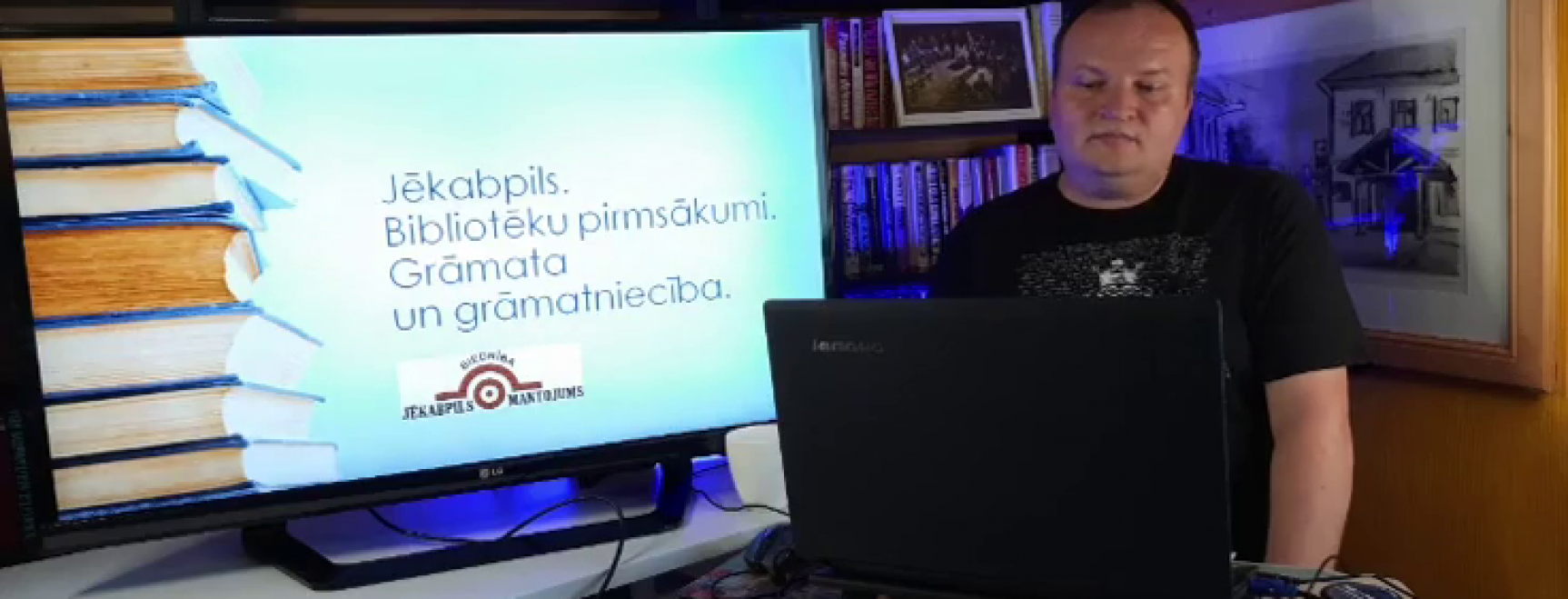 VIDEO IERAKSTS. Jēkaba vakaru saruna par bibliotēku pirmsākumiem, grāmatu un grāmatniecību
