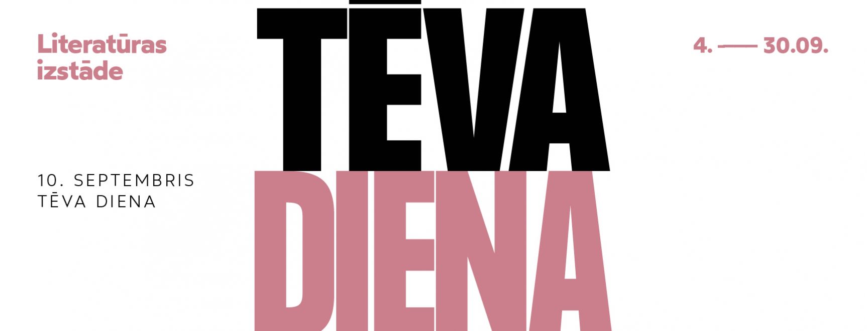Literatūras izstāde “Tēva diena”