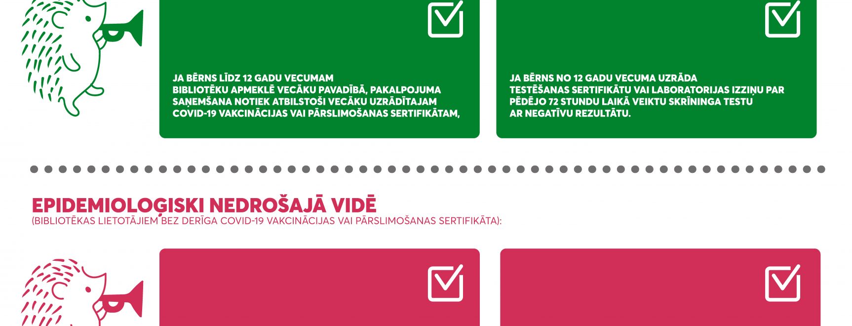 ❗️ SVARĪGI❗️/ Bērnu un jauniešu apakalpošanas nodaļā ievērot šos noteikumus.