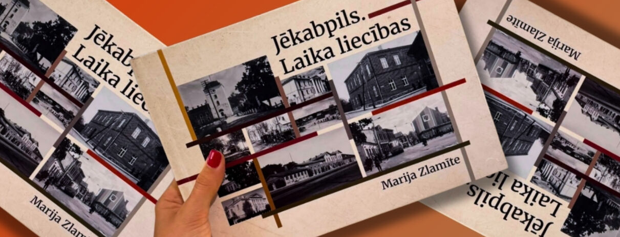 Vienas grāmatas izstāde “Grāmata – laikmeta lieciniece” Jēkabpils. Laika liecības. Marija Zlamīte, 2025.