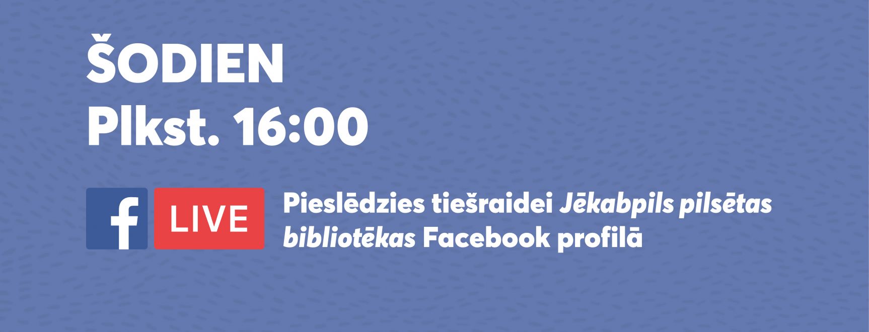 INFORMĀCIJA: projekta HOME LLI-422 atklāšana būs vērojama tiešraidē