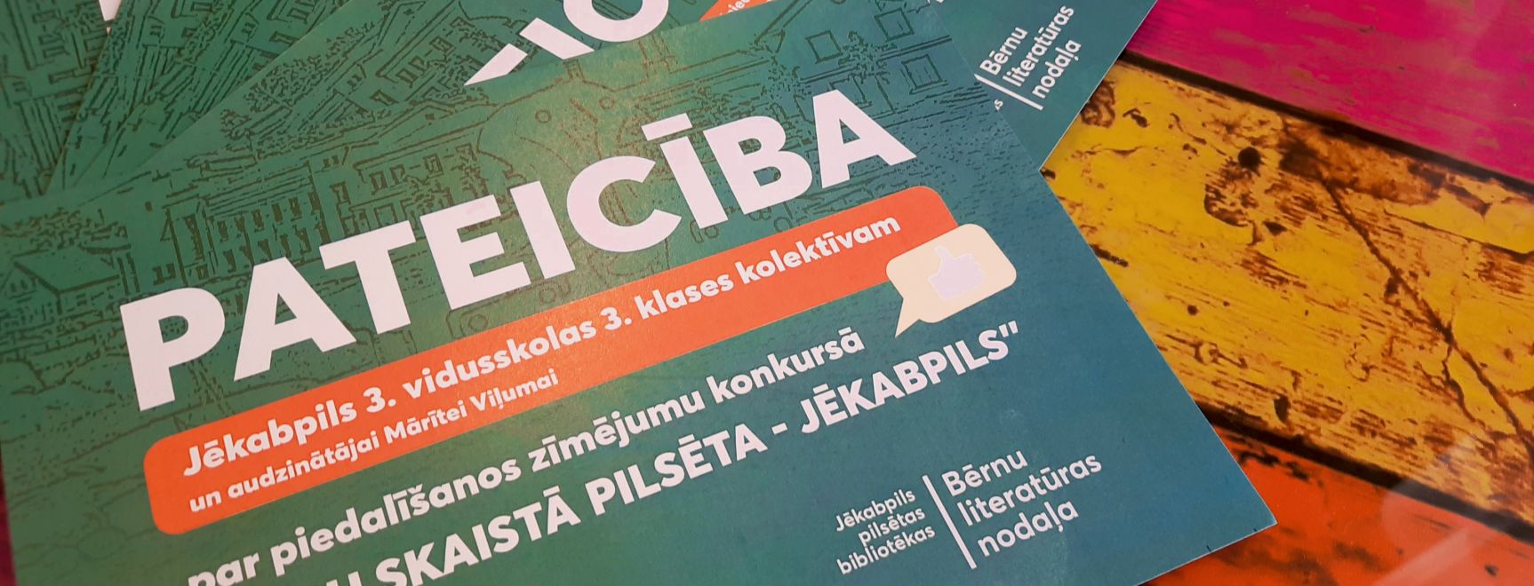 Paldies zīmējumu konkursa 