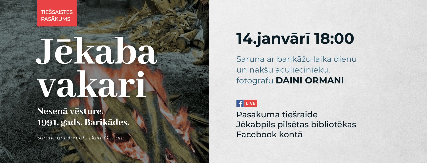 Jēkaba vakari. Nesenā vēsture. 1991. gads. Barikādes.