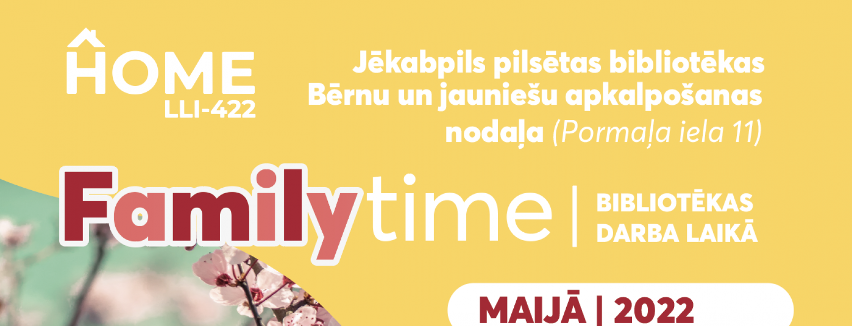 Maija pasākumi bērnu nodaļā