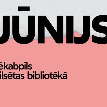 Jūnija pasākumi bibliotēkā