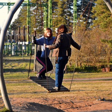 Sportojām Mežaparkā