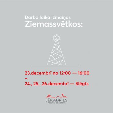 Darba laika izmaiņas svētkos.