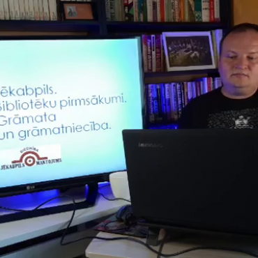 VIDEO IERAKSTS. Jēkaba vakaru saruna par bibliotēku pirmsākumiem, grāmatu un grāmatniecību