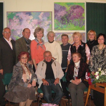 Josifa Kačanovska retrospektīvās izstādes atklāšana