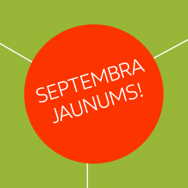 Septembra jaunums!