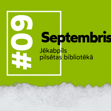 Septembra pasākumi bibliotēkā