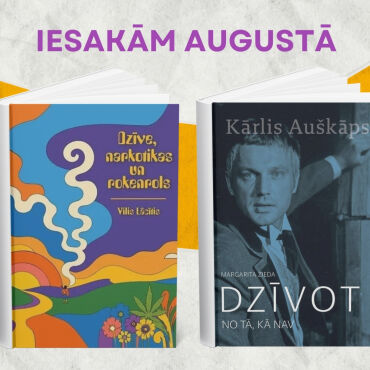 Iesakām izlasīt augustā!