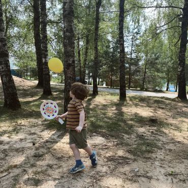 Radošā darbnīca “Jautrais balonu dzenātājs” #FamilyTime | FOTO